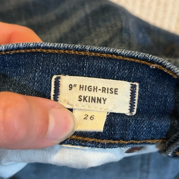 Madewell 9" High-Rise Skinny Jeans in York Wash - Picture 7 of 8